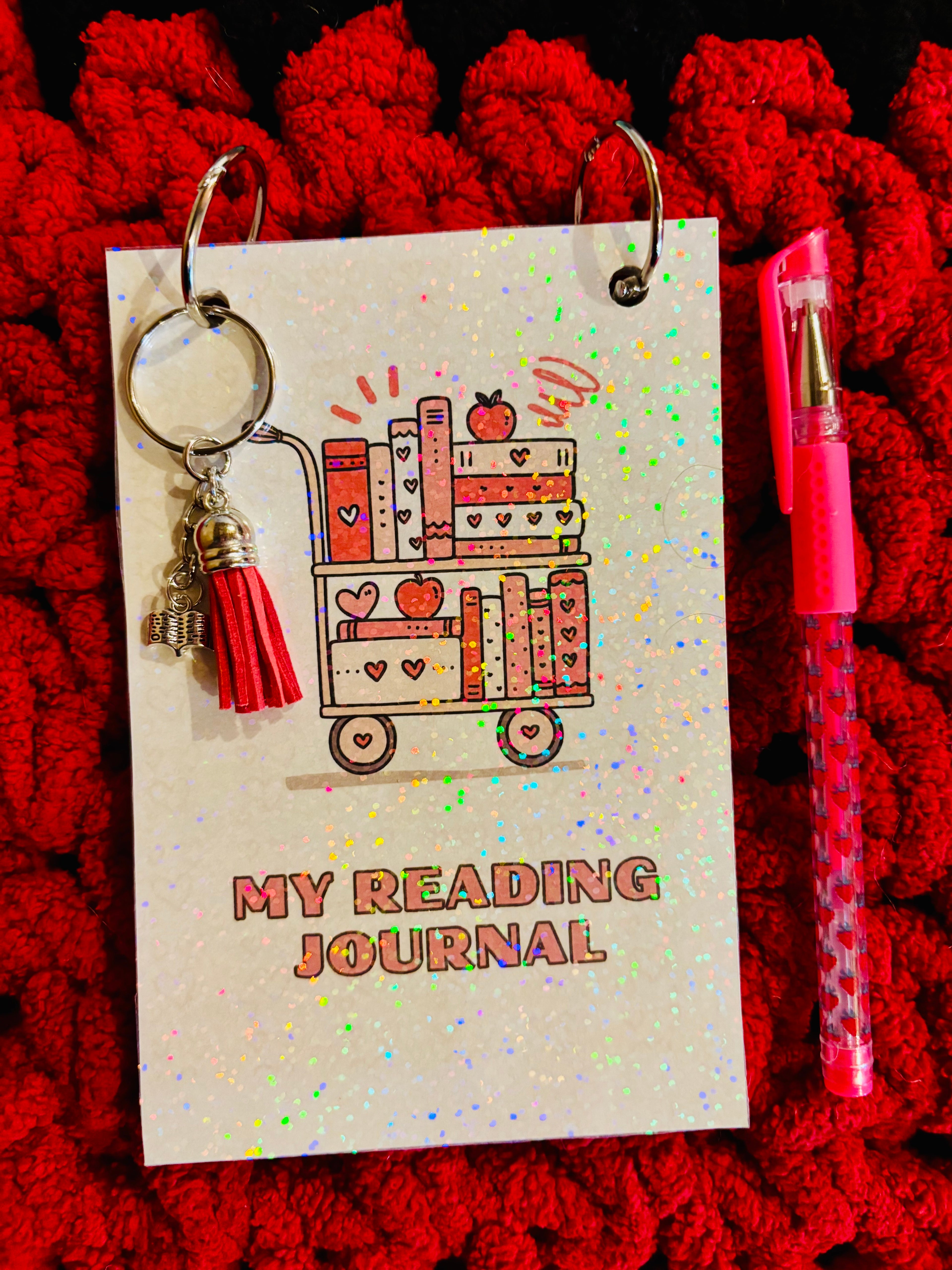 Mini Reading Journal with Pen