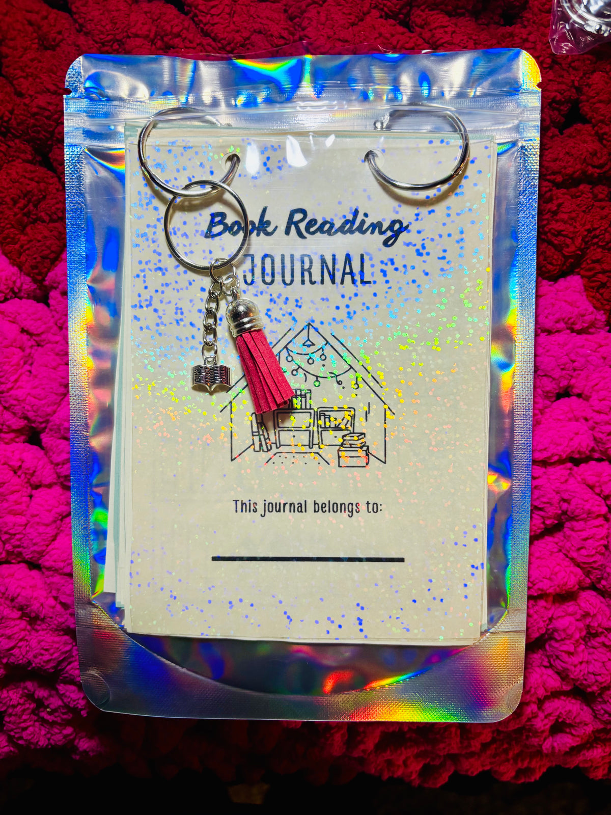 Mini Reading Journal with Pen