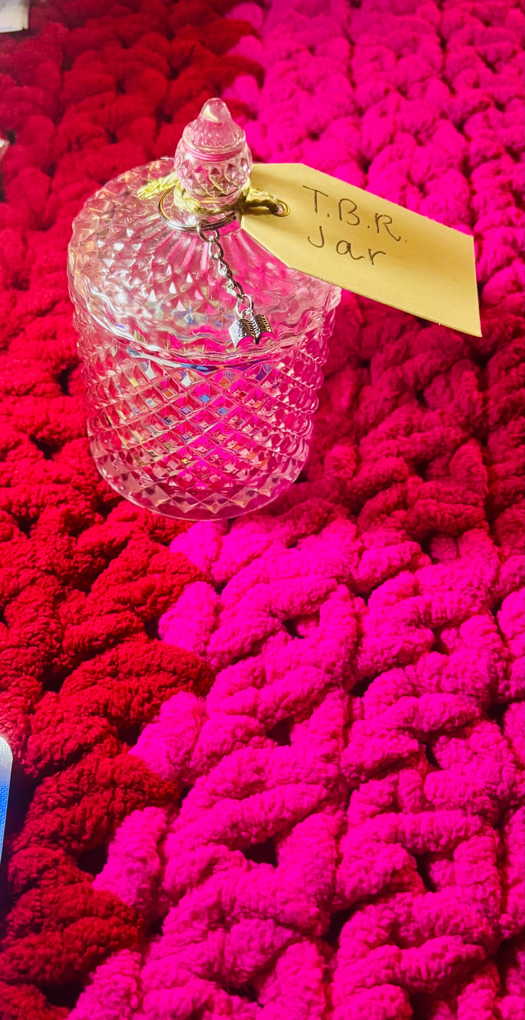 Glass TBR Jar