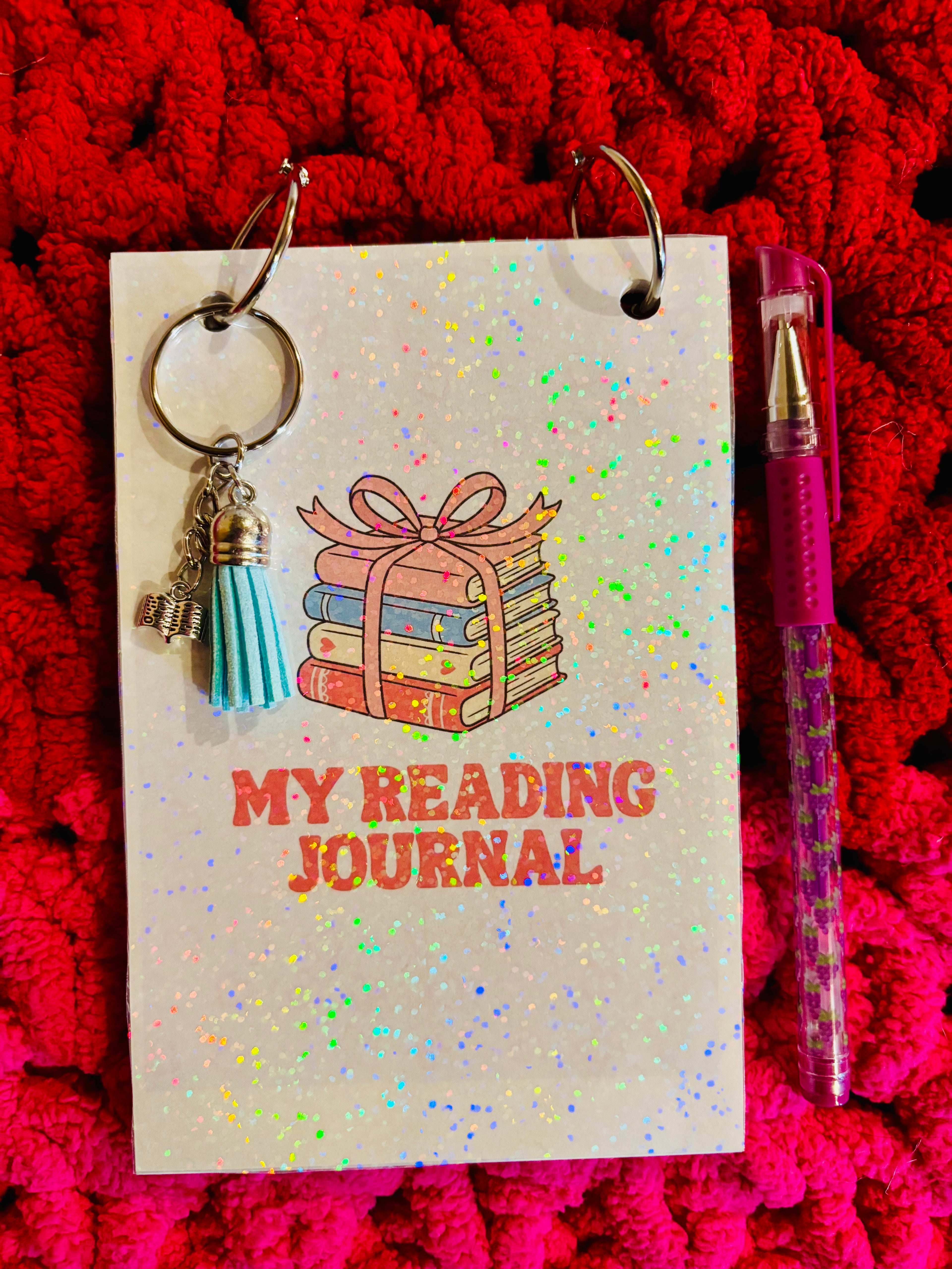 Mini Reading Journal with Pen